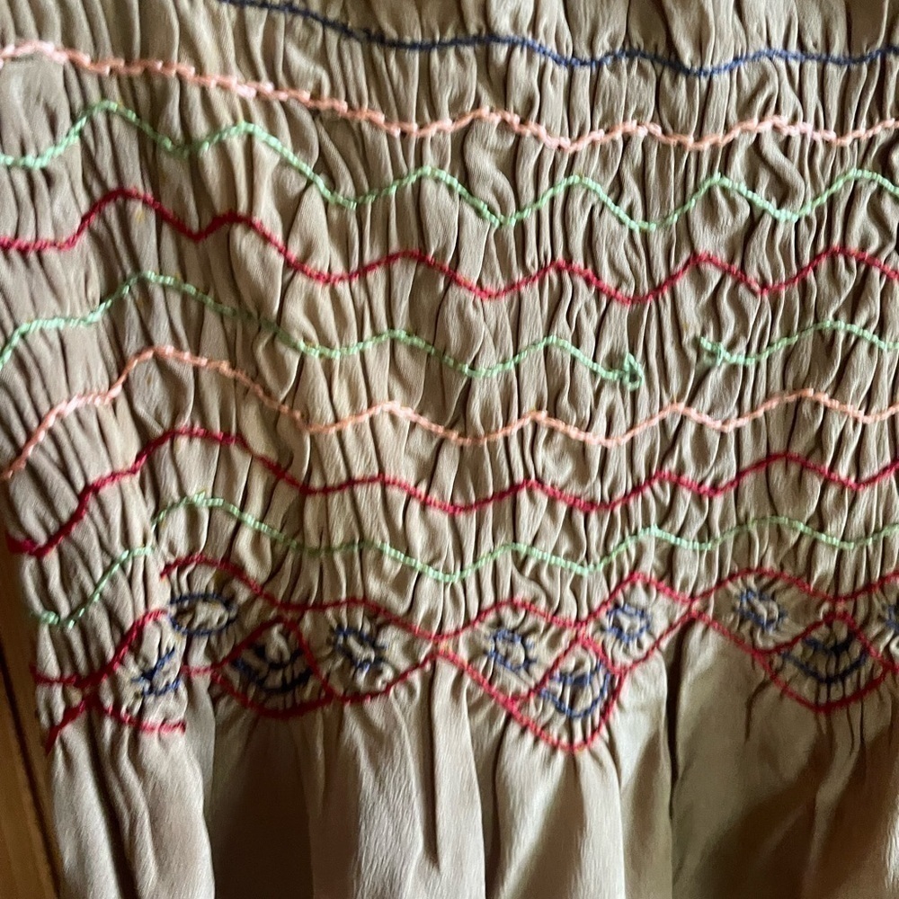 Vintage Handmade Silk Embroidered Hungarian Peasa… - image 5